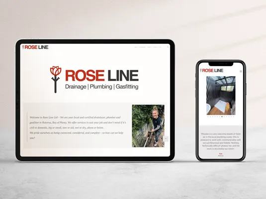 Rose Line  Website