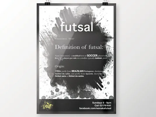 Wanaka Futsal branding image 2